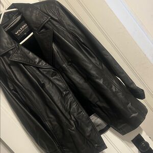 Wilson Women's Black Leather Jacket